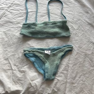 Hunza G GiGi bikini in blue
